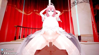 Rewritten: "Hardcore ride with Genshin Impact and Ikazumi"