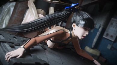 'Eve's Doggy Style from Side View (kaegantonovich)'