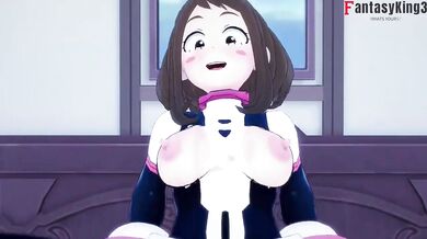 My Hero Academia - Ochaco Uraraka Fucking in her room