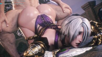 'Bouquetman gives Ivy a rim-job^as she gets pounded from behind'