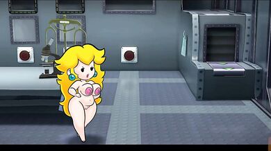 "Tasting Syrup Glaze: Peach's Nude Hentai Adventure"