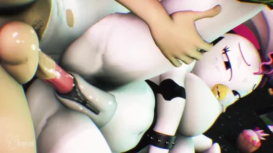 "Infiltrating the Night Shift: The Lustful Guard and Chika's Night of Passion"