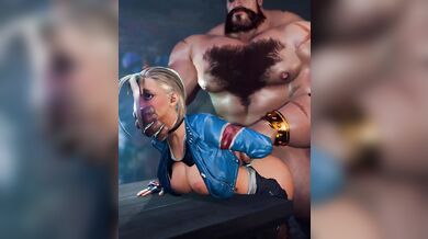 'Cammy Gets Taken By Rouge In A Nine-Person Orgy'