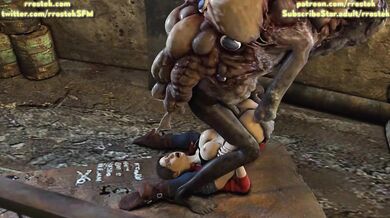 'Claire Redfield: The Sexy Captive of the Fish Monster Salvatore Moreau'