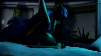 'Seduced by a Mage and an Asari - A Liara x Miranda Hentai Animation [GWsfm]'