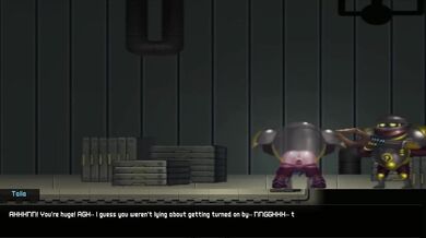 Talia gets stuck in the wall [Future Fragments v1.0.1]