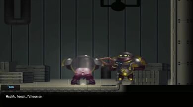 Talia gets stuck in the wall [Future Fragments v1.0.1]