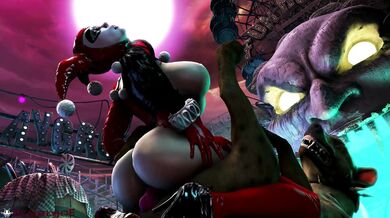 'Mighty Quest For Sexy Porn! - Harley Quinn Fairground Dogfuck (Sound & Loop Edit Dr Caboose)'