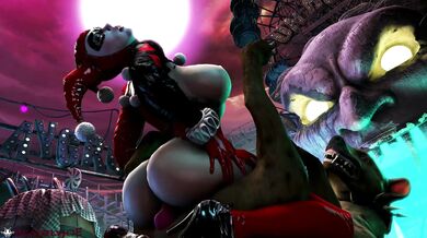 'Mighty Quest For Sexy Porn! - Harley Quinn Fairground Dogfuck (Sound & Loop Edit Dr Caboose)'