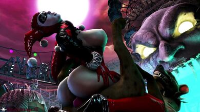 'Mighty Quest For Sexy Porn! - Harley Quinn Fairground Dogfuck (Sound & Loop Edit Dr Caboose)'