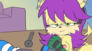 'Anal Queen Mina Gives a Hand Job'