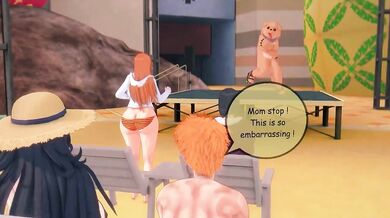 Sexy NTR Costume Show with my girlfriend in the middle