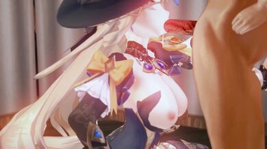 "The Impact of Genshin's Navel: A Hentai Porn Video"