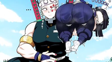 'El castigo del súper villano Negro en la cama, con el aguijón de las cosas malas.'