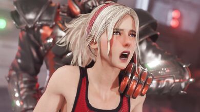 "Busty Lingerie Model Gets Caught in the Rain and Must Dry Off Before Her Next Shoot"