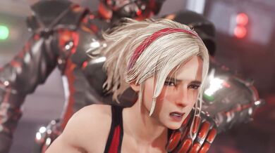 "Busty Lingerie Model Gets Caught in the Rain and Must Dry Off Before Her Next Shoot"