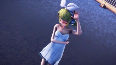 'Rin's Nude Dancing in Deep Blue Town'