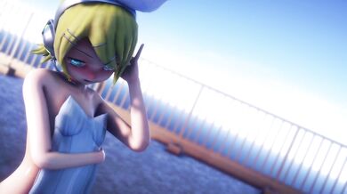 'Rin's Nude Dancing in Deep Blue Town'