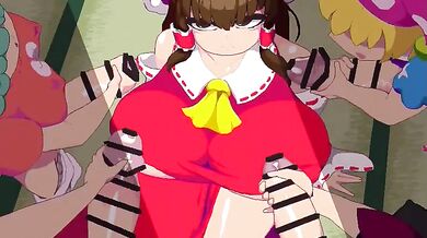 "Touhou Bukkake: Yadon, Taityou, and Sound's Tentacle Love Fest"