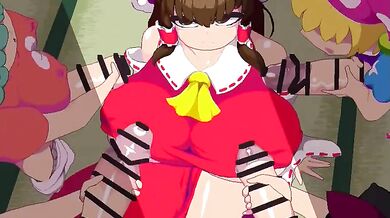 "Touhou Bukkake: Yadon, Taityou, and Sound's Tentacle Love Fest"