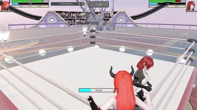 "Sorceress vs Nun - A Traditional Wrestling Match of Lustful Desires"