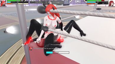 "Sorceress vs Nun - A Traditional Wrestling Match of Lustful Desires"