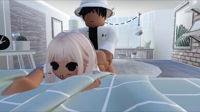 Sexy MILF Zoey gets fucked on her bed by two strapping young men, and she loves every inch of it!