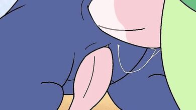 "Busty Mom Catches Son's Pokemon in the Act with Gigantic Dragon Monster!"