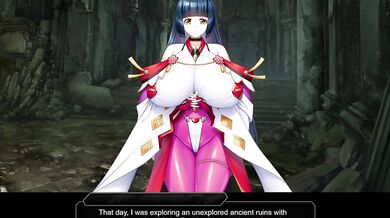 'Busty Biker Chicks in Heavy Armor: Epic Battle with Huge Breasts and Swordplay - Mikami x Chizu H-Scene 01 (Taimanin RPGX ENG MTL)'