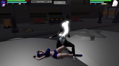 "Rolling in the HENTAI: Natasha vs Sylvia - The High Stakes Street Fight!"