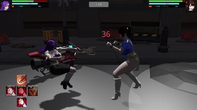 'Fai vs Chun-Li: Street Fight H-rsl'