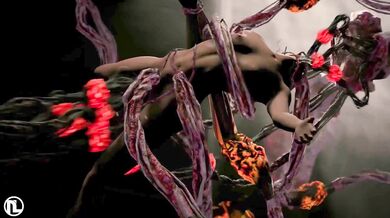 'Mega-Breasted Milf Gets Possessed by an Evil Tentacle Demon and For*ced to Suck, Lick, and Fuck the Monster Cock of Satan!'