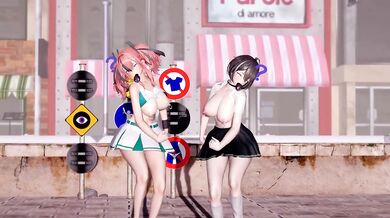 "The Secret Lesbian Affair between a Schoolgirl and her Teacher - Azur Lane Hentai Porn"