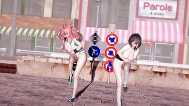 "The Secret Lesbian Affair between a Schoolgirl and her Teacher - Azur Lane Hentai Porn"
