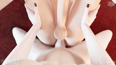 'Lilith and Dimitrescu's Futa Passion: The Blowjob'