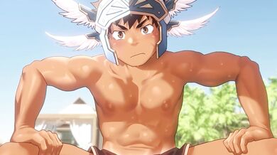 "Sand, Sun, and Two Dudes: A Beach Yaoi"