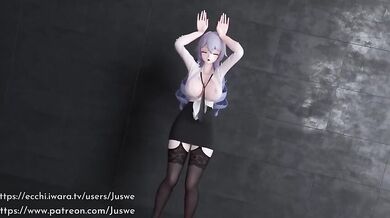 'Young Girl Shakes Her Hips and Strips Naked While Dancing on TikTok!'