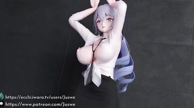 'Young Girl Shakes Her Hips and Strips Naked While Dancing on TikTok!'