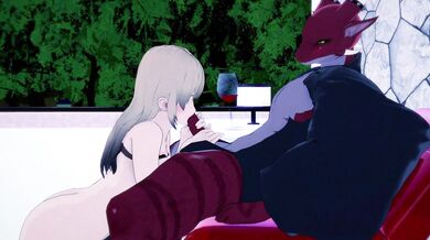 Want to see a hot, sexy dragoness? Watch as she plunders her way through the land in search of treasure!