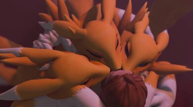 'Sexual Encounter with Three Renamon: The Mild-Meat Voiced Magical Mystic VA'