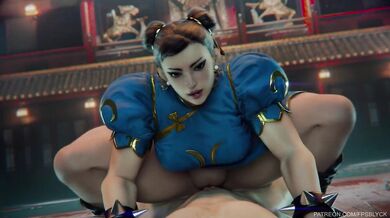'Training With Chun-Li - The Reward Is Extended Hentai Porn'