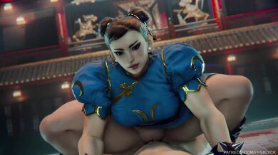 'Training With Chun-Li - The Reward Is Extended Hentai Porn'