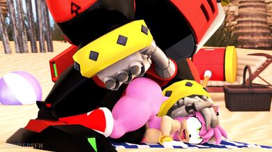 "Beach Bound: Omega Smashes Amy (sound)"