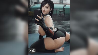 'Tifa's Ass Shakes in [X]D: A XXX Parody'