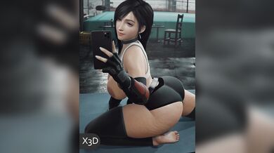 'Tifa's Ass Shakes in [X]D: A XXX Parody'