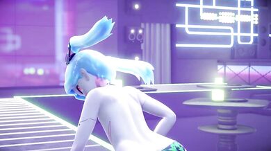 'Blacked - Rebecca's Nightclub: The Interracial Experience with Mantis-X'