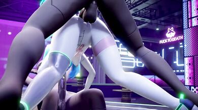 'Blacked - Rebecca's Nightclub: The Interracial Experience with Mantis-X'