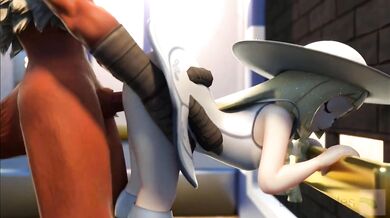 "Elevator Sexcapades: Lillie Gets Fucked in Public"