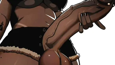 Sexual Pleasure in the Dark: A Black Futa Slams Her Cock at a Raucous Nightclub