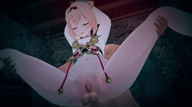 "HoloLive: Iroha Kazama and Robin00"